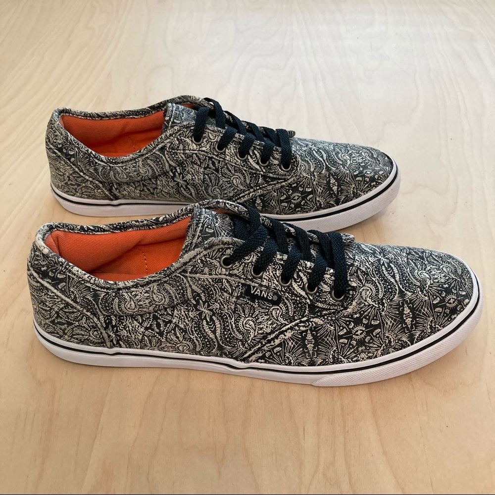 Vans OTW Women’s Atwood low sneakers Doodle Sz 8 Fun Color Your Own Artwork